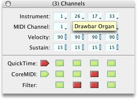channels palette